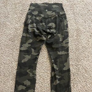 lululemon Camo Align with Pockets